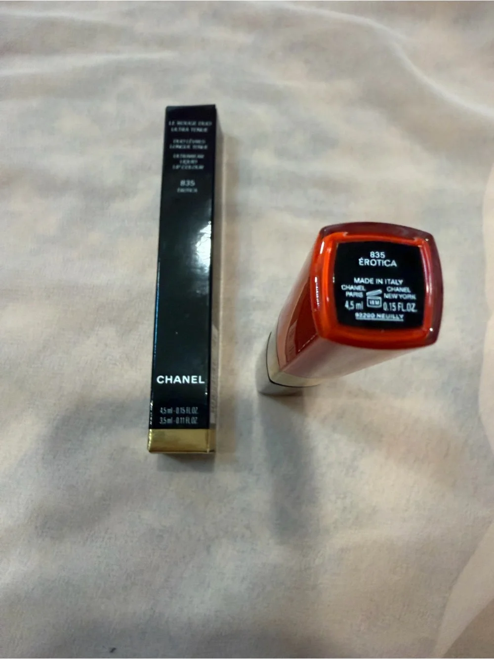 Chanel Le Rouge Duo Ultra Tenue Liquid Lip Colour - 835 Erotica